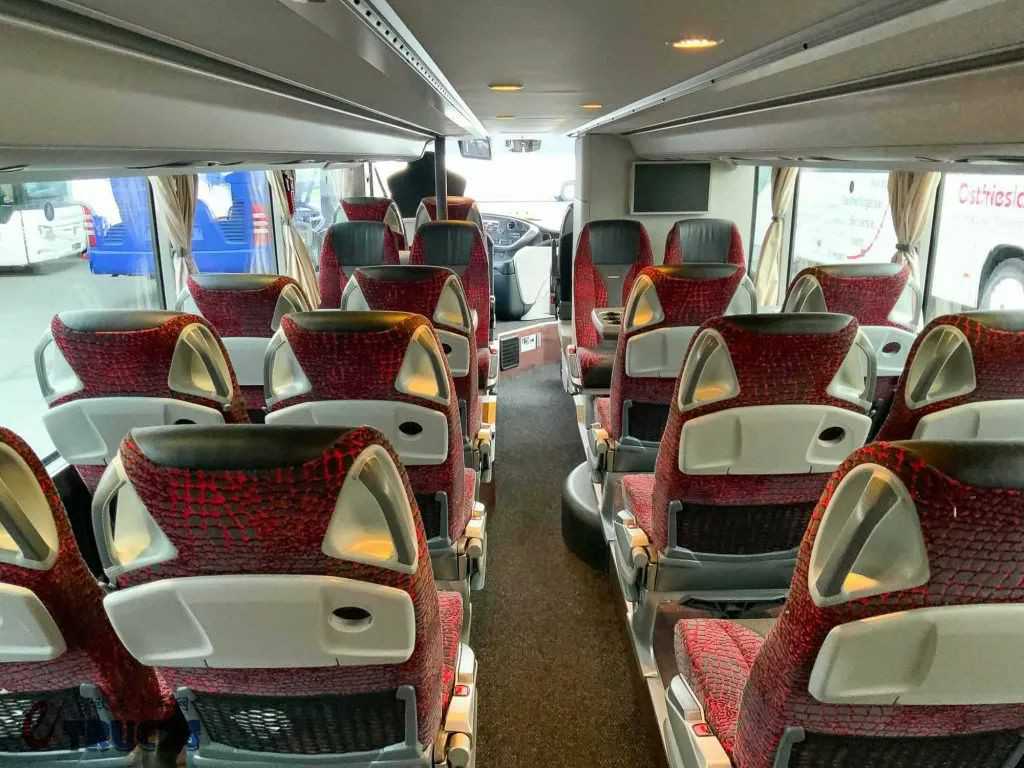 欧洲最豪华双层巴士之一，空间超大配置丰富，赛特拉S 531 DT双层豪华巴士实拍 - 第13张