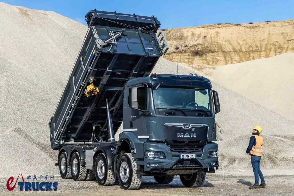纯电、柴油重拖齐上阵,随车吊、自卸车看过瘾!德国曼恩BAUMA 2025展品抢先看 - 第14张 - 提加商用车网 纯电、柴油重拖齐上阵,随车吊、自卸车看过瘾!德国曼恩BAUMA 2025展品抢先看 - 第14张