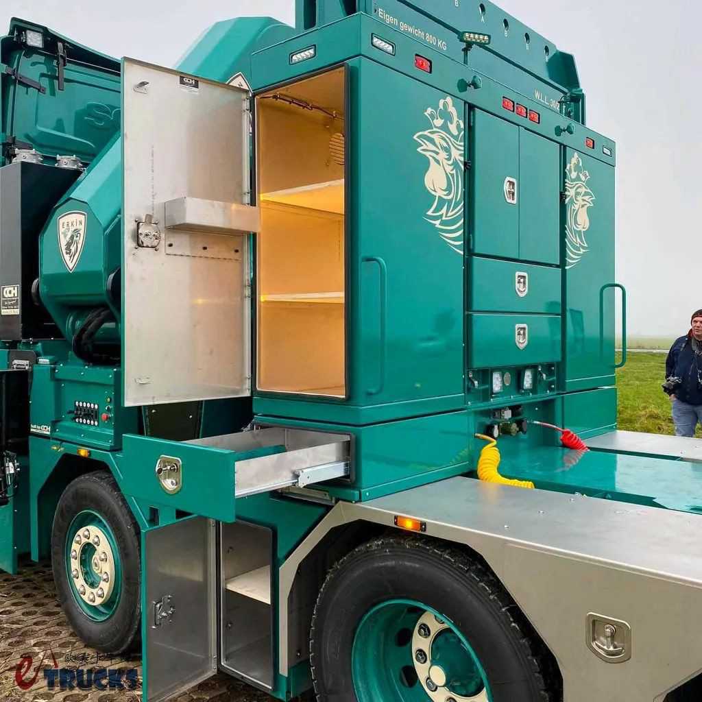 五轴10×4提升桥底盘,还能秒变牵引车,斯堪尼亚R540随车吊实拍 - 第17张 - 提加商用车网 五轴10×4提升桥底盘,还能秒变牵引车,斯堪尼亚R540随车吊实拍 - 第17张