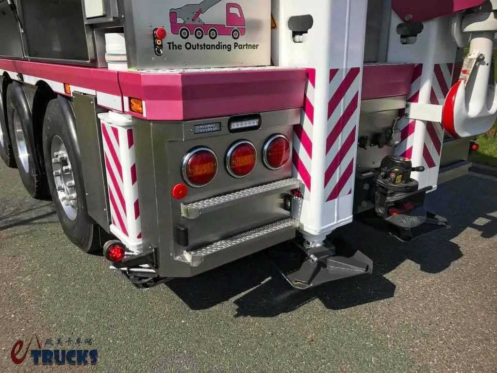 六轴12×4底盘，搭载375吨·米起重机，沃尔沃FH六轴吊车实拍 - 第17张