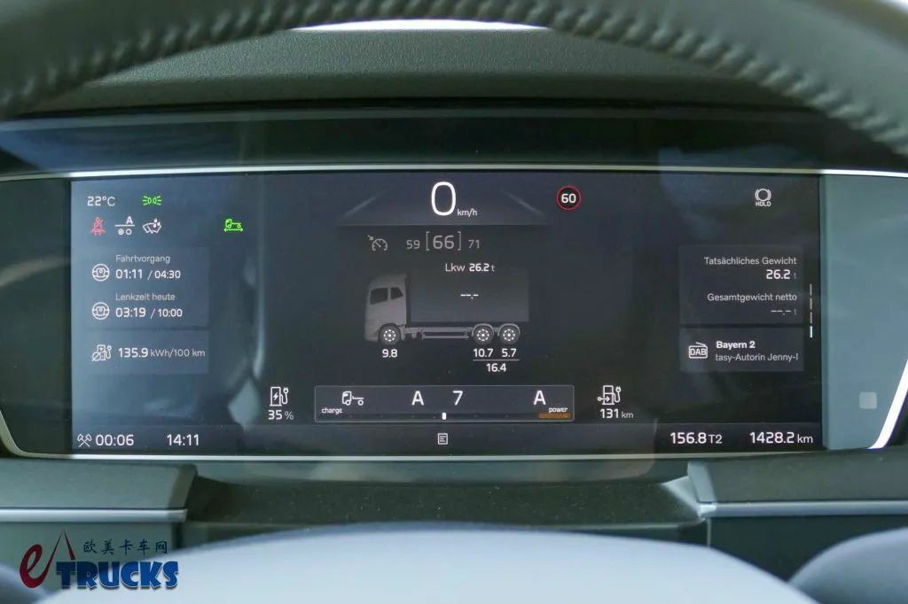 低风阻车身+零排放电驱动,最大马力666匹?沃尔沃FH Aero Electric纯电动拉臂钩自卸车实拍 - 第18张 - 提加商用车网 低风阻车身+零排放电驱动,最大马力666匹?沃尔沃FH Aero Electric纯电动拉臂钩自卸车实拍 - 第18张