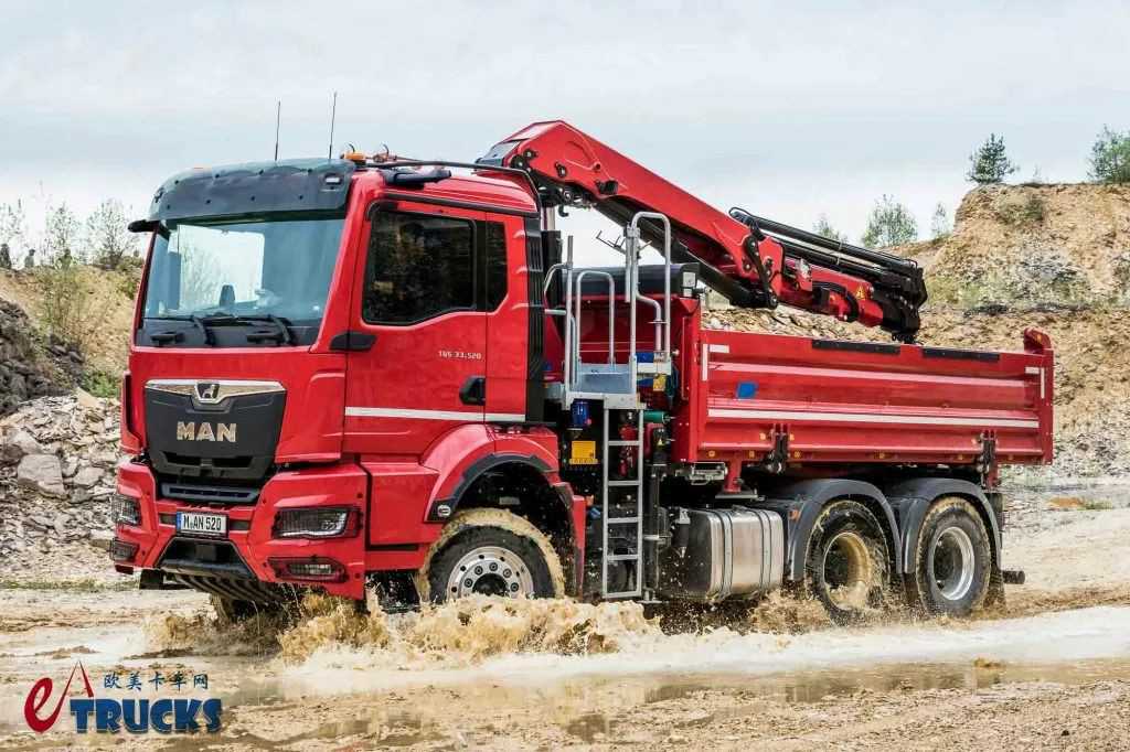 纯电、柴油重拖齐上阵,随车吊、自卸车看过瘾!德国曼恩BAUMA 2025展品抢先看 - 第18张 - 提加商用车网 纯电、柴油重拖齐上阵,随车吊、自卸车看过瘾!德国曼恩BAUMA 2025展品抢先看 - 第18张