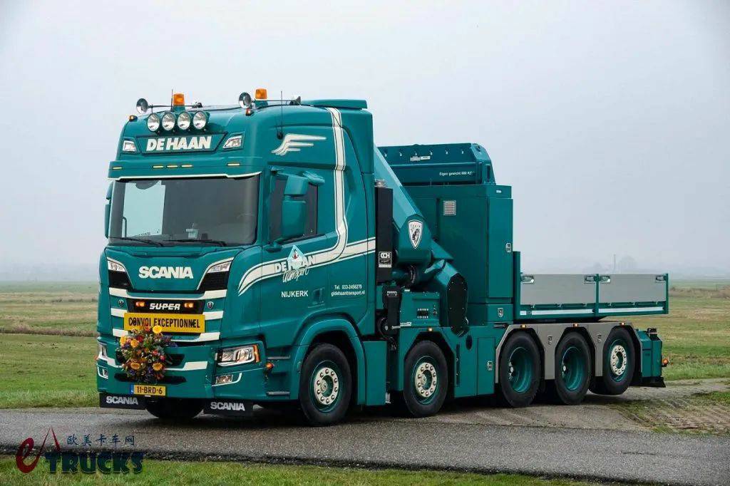 五轴10×4提升桥底盘,还能秒变牵引车,斯堪尼亚R540随车吊实拍 - 第18张 - 提加商用车网 五轴10×4提升桥底盘,还能秒变牵引车,斯堪尼亚R540随车吊实拍 - 第18张