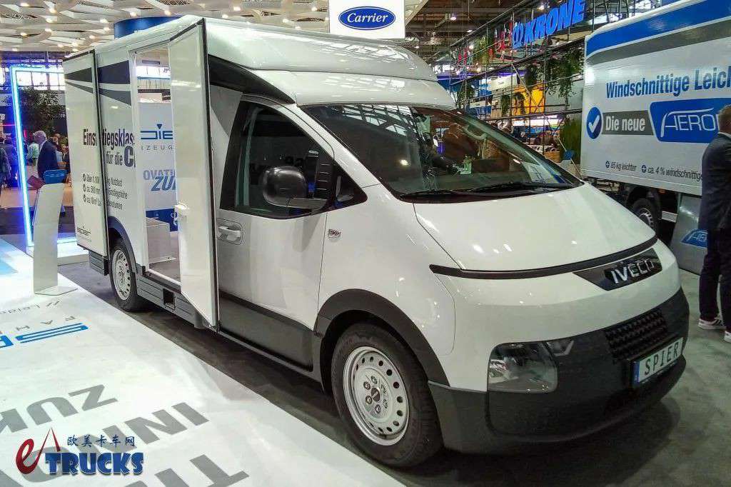 意大利+韩国混血，胖头鱼外观，依维柯eMoovy纯电动轻型商用车来袭，实力几何？ - 第20张