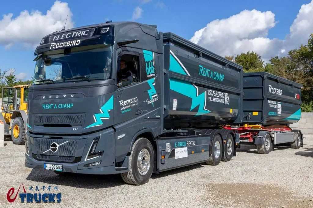 低风阻车身+零排放电驱动,最大马力666匹?沃尔沃FH Aero Electric纯电动拉臂钩自卸车实拍 - 第3张 - 提加商用车网 低风阻车身+零排放电驱动,最大马力666匹?沃尔沃FH Aero Electric纯电动拉臂钩自卸车实拍 - 第3张