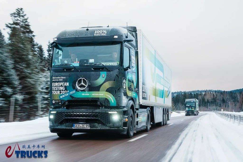 能耗提升25%,风阻滚阻成续航杀手!奔驰eActros 600电动重卡冬季测试结果出炉 - 第3张 - 提加商用车网 能耗提升25%,风阻滚阻成续航杀手!奔驰eActros 600电动重卡冬季测试结果出炉 - 第3张