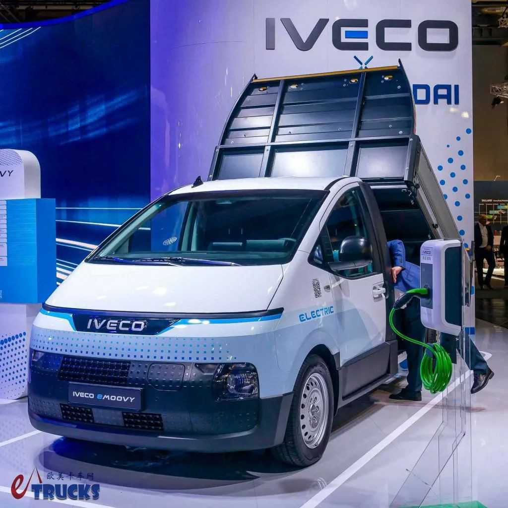 意大利+韩国混血，胖头鱼外观，依维柯eMoovy纯电动轻型商用车来袭，实力几何？ - 第3张