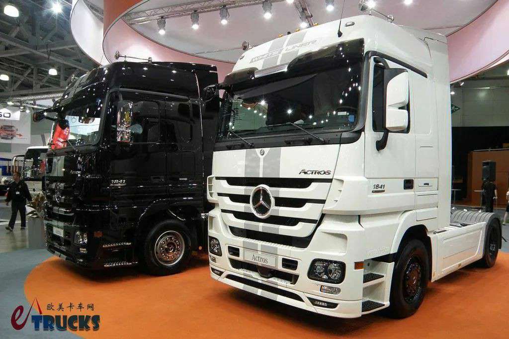 15年前的奔驰顶级旗舰!全球限量500台,奔驰Actros White Liner限量版卡车实拍 - 第3张 - 提加商用车网 15年前的奔驰顶级旗舰!全球限量500台,奔驰Actros White Liner限量版卡车实拍 - 第3张
