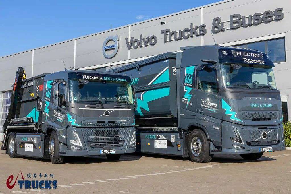 低风阻车身+零排放电驱动,最大马力666匹?沃尔沃FH Aero Electric纯电动拉臂钩自卸车实拍 - 第1张 - 提加商用车网 低风阻车身+零排放电驱动,最大马力666匹?沃尔沃FH Aero Electric纯电动拉臂钩自卸车实拍 - 第1张