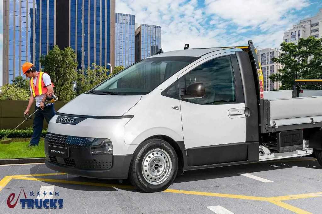意大利+韩国混血，胖头鱼外观，依维柯eMoovy纯电动轻型商用车来袭，实力几何？ - 第4张