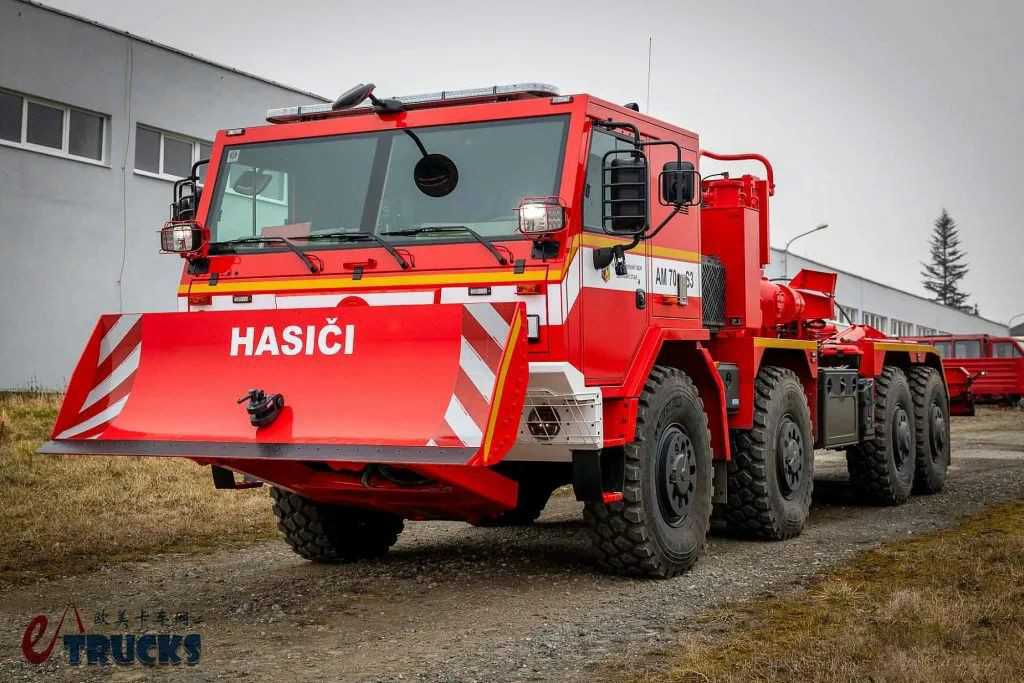 风冷V8柴油机+强悍越野性能,灾难开路急先锋!太脱拉Force 8×8架桥车了解一下 - 第4张 - 提加商用车网 风冷V8柴油机+强悍越野性能,灾难开路急先锋!太脱拉Force 8×8架桥车了解一下 - 第4张