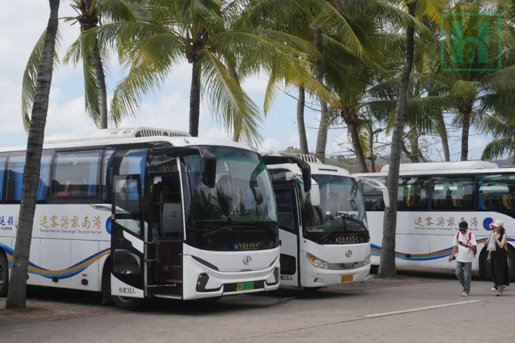 椰林下的风景线!苏州金龙助力三亚绿色出行升级 - 第5张 - 提加商用车网 椰林下的风景线!苏州金龙助力三亚绿色出行升级 - 第5张