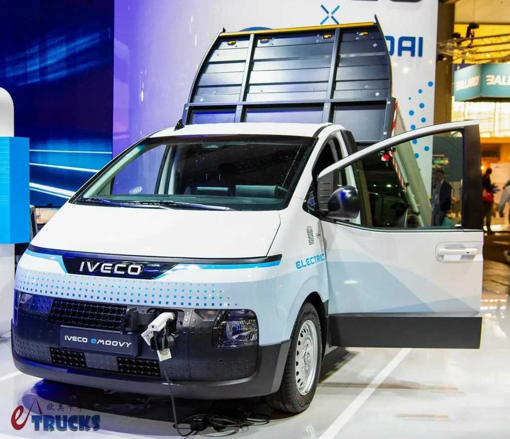 意大利+韩国混血，胖头鱼外观，依维柯eMoovy纯电动轻型商用车来袭，实力几何？ - 第1张