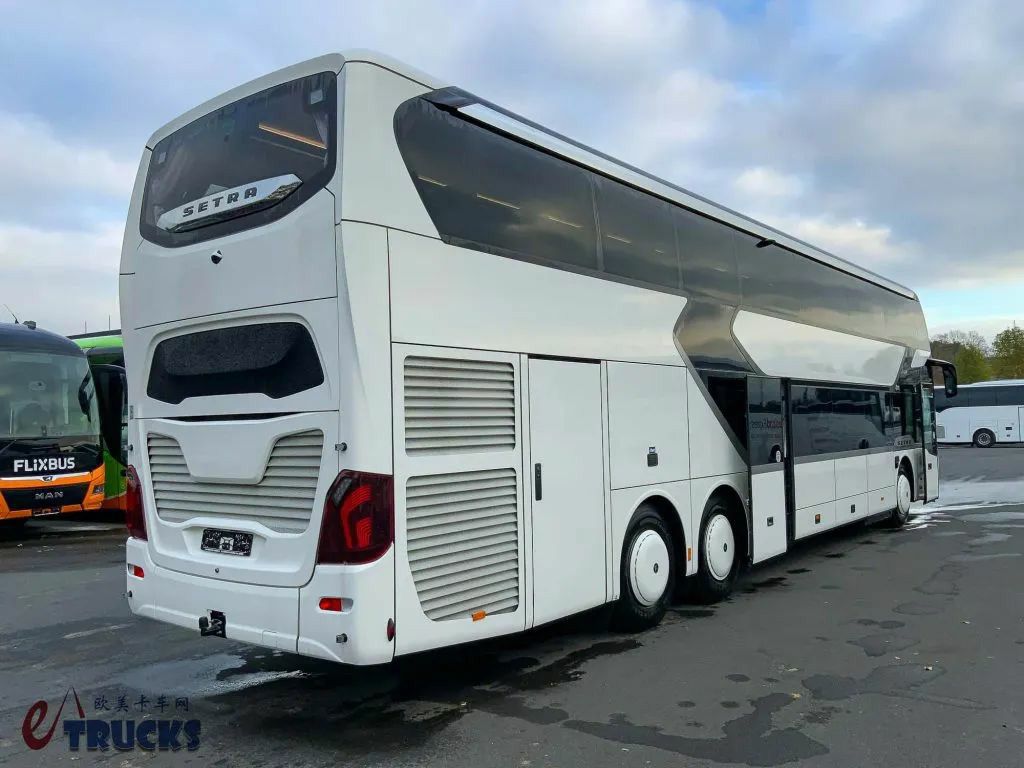 欧洲最豪华双层巴士之一，空间超大配置丰富，赛特拉S 531 DT双层豪华巴士实拍 - 第6张