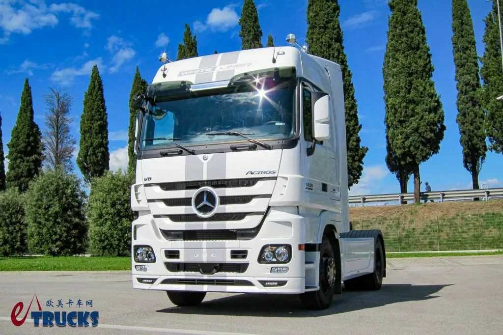 15年前的奔驰顶级旗舰!全球限量500台,奔驰Actros White Liner限量版卡车实拍 - 第1张 - 提加商用车网 15年前的奔驰顶级旗舰!全球限量500台,奔驰Actros White Liner限量版卡车实拍 - 第1张