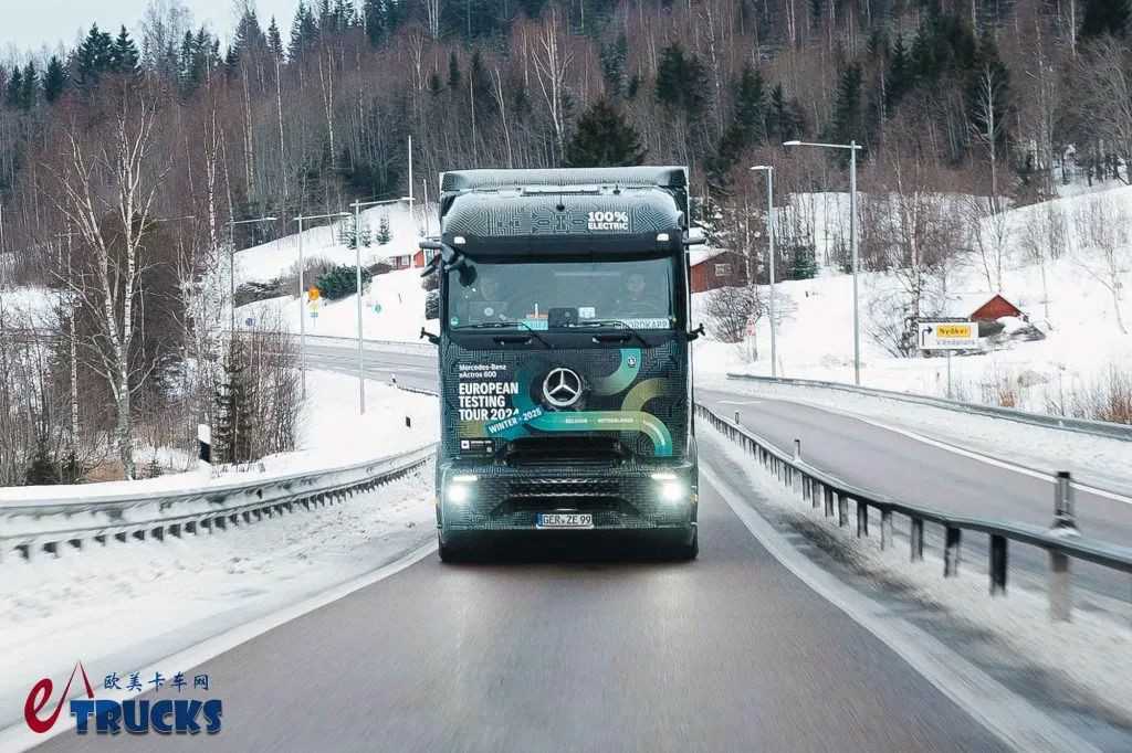 能耗提升25%,风阻滚阻成续航杀手!奔驰eActros 600电动重卡冬季测试结果出炉 - 第8张 - 提加商用车网 能耗提升25%,风阻滚阻成续航杀手!奔驰eActros 600电动重卡冬季测试结果出炉 - 第8张