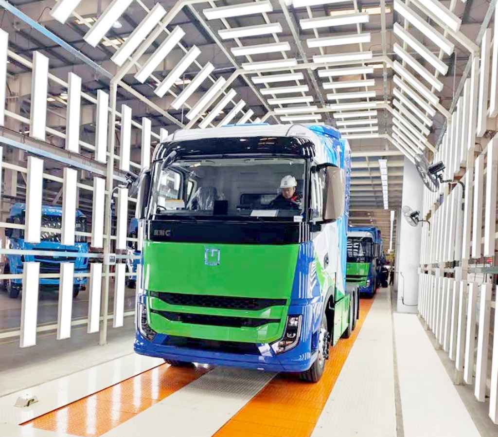 中国首批!200kW氢燃料电池重卡下线,远程助推京津冀绿色运力升级 - 第1张 - 提加商用车网 中国首批!200kW氢燃料电池重卡下线,远程助推京津冀绿色运力升级 - 第1张