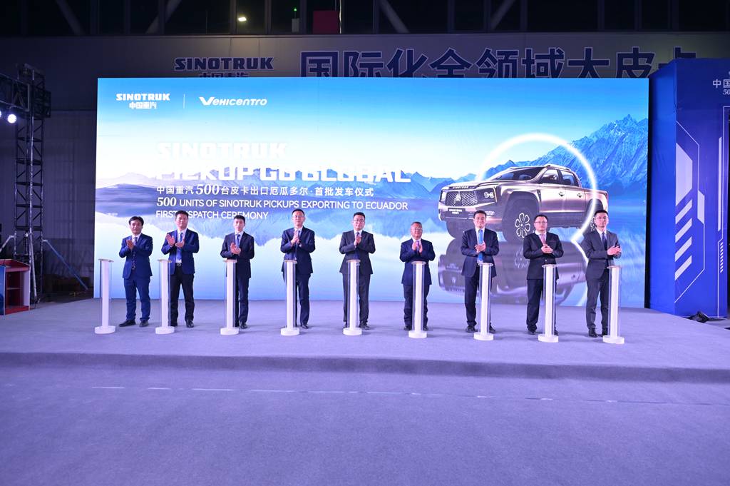 南美市场500台订单首批交车!中国重汽搏胜皮卡创海外出口新纪录 - 第2张 - 提加商用车网 南美市场500台订单首批交车!中国重汽搏胜皮卡创海外出口新纪录 - 第2张