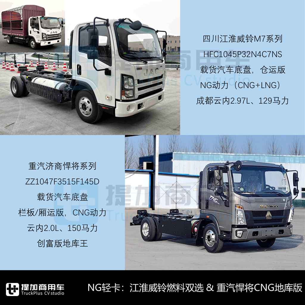 庆铃新能源轻卡造型抢眼，长安跨越全新小卡平台来袭，2025年3月期N类中/轻/微卡新品公示盘点 - 第6张