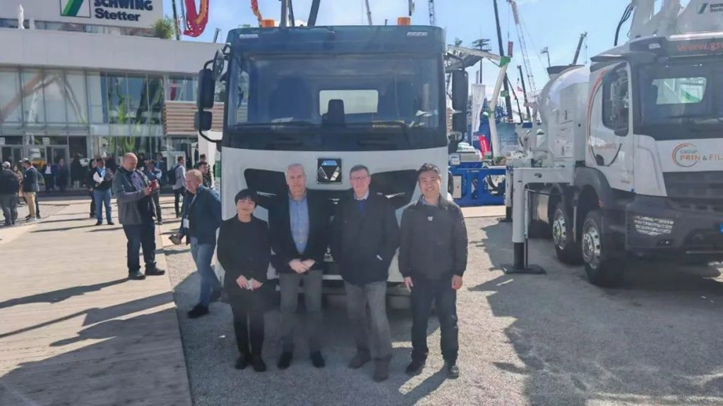 绿色“砼”行!徐工新能源搅拌车亮相德国宝马展Bauma 2025 - 第2张 - 提加商用车网 绿色“砼”行!徐工新能源搅拌车亮相德国宝马展Bauma 2025 - 第2张
