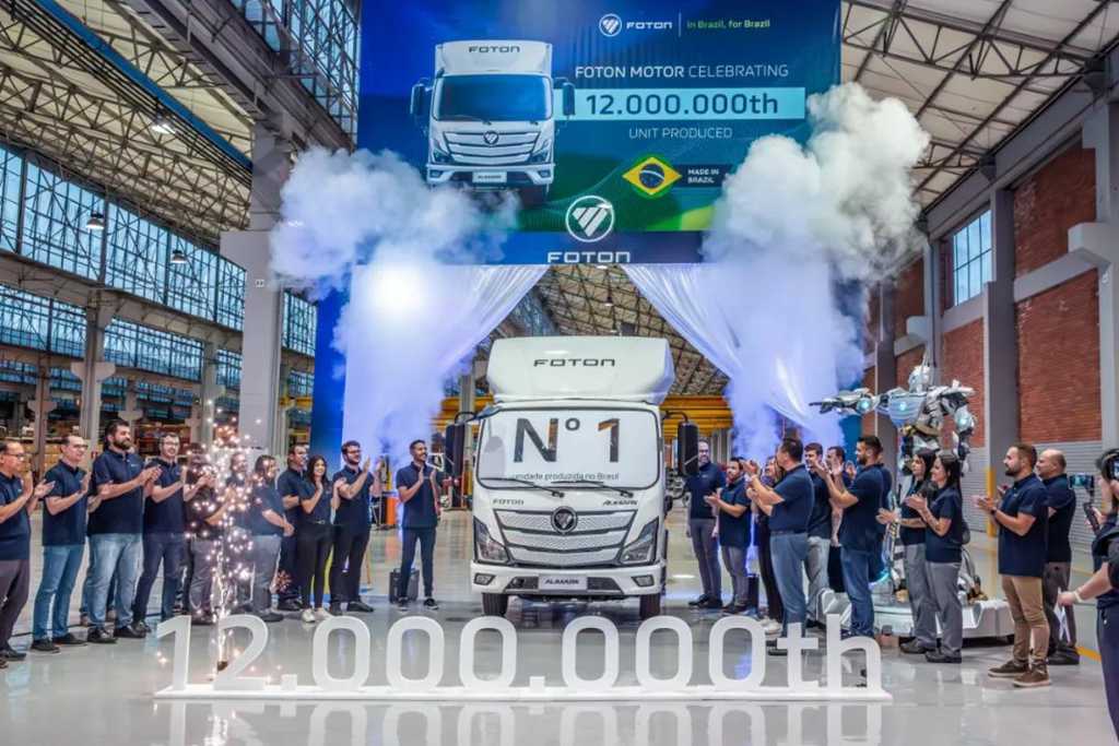 福田汽车第1200万辆下线,巴西工厂首车启航国际化新篇章 - 第1张 - 提加商用车网 福田汽车第1200万辆下线,巴西工厂首车启航国际化新篇章 - 第1张