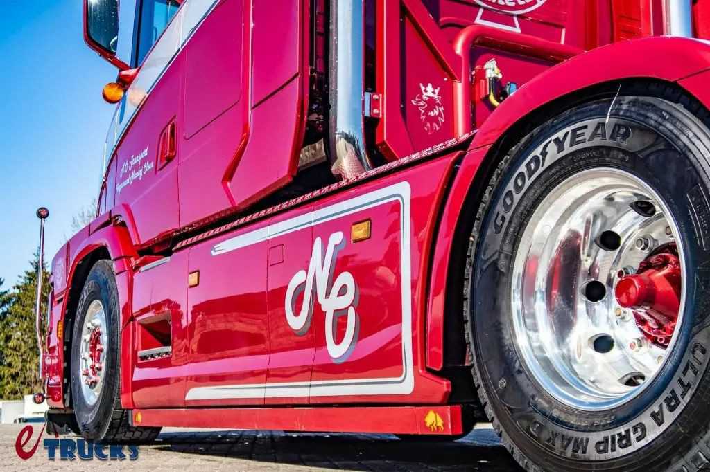 660匹V8发动机,平头爆改长头致敬3系经典!斯堪尼亚T660改装长头卡车实拍 - 第14张 - 提加商用车网 660匹V8发动机,平头爆改长头致敬3系经典!斯堪尼亚T660改装长头卡车实拍 - 第14张