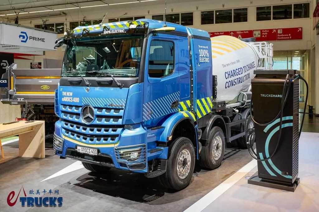主打高可靠性，奔驰eArocs 400纯电动工程车来袭，实拍带你看看实力几何 - 第18张