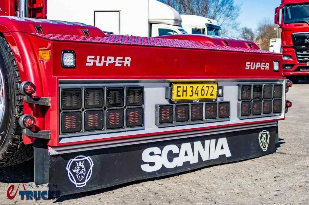 660匹V8发动机,平头爆改长头致敬3系经典!斯堪尼亚T660改装长头卡车实拍 - 第20张 - 提加商用车网 660匹V8发动机,平头爆改长头致敬3系经典!斯堪尼亚T660改装长头卡车实拍 - 第20张