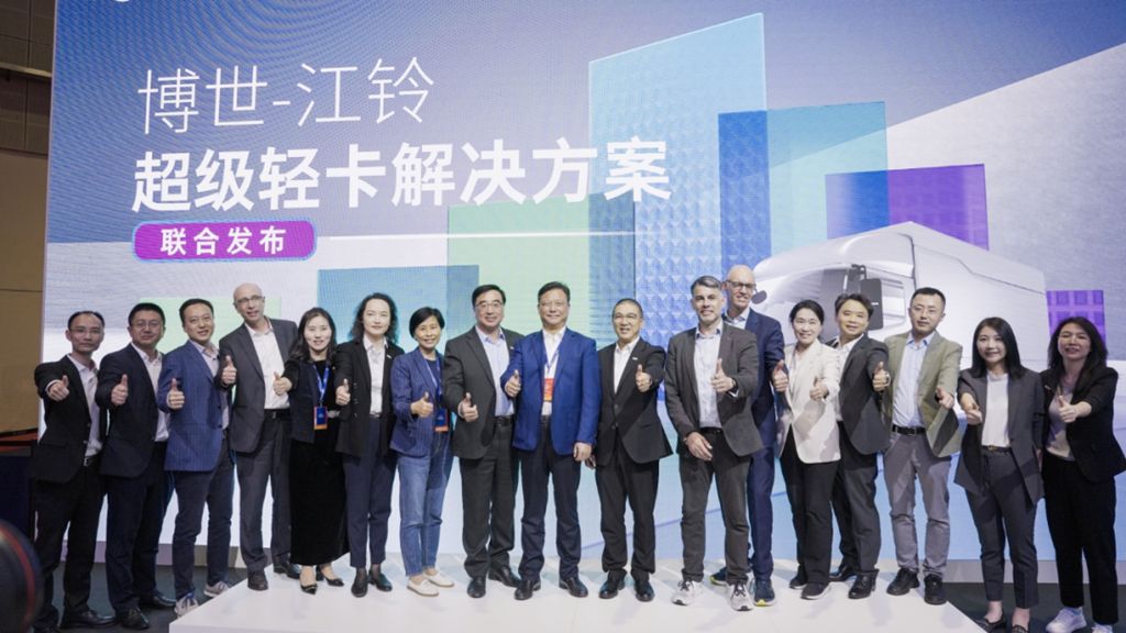 江铃汽车与博世联合发布超级轻卡系统解决方案 - 第1张 - 提加商用车网 江铃汽车与博世联合发布超级轻卡系统解决方案 - 第1张