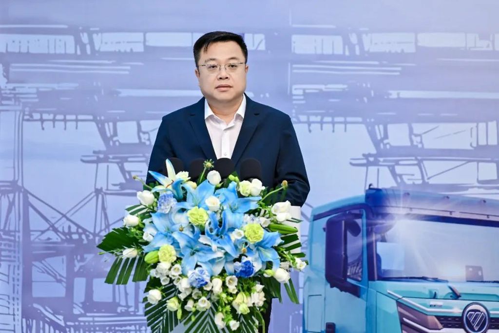 北汽福田欧曼新能源港口车交付 共建盐田港零碳示范标杆 - 第1张 - 提加商用车网 北汽福田欧曼新能源港口车交付 共建盐田港零碳示范标杆 - 第1张