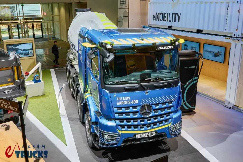 主打高可靠性，奔驰eArocs 400纯电动工程车来袭，实拍带你看看实力几何 - 第6张