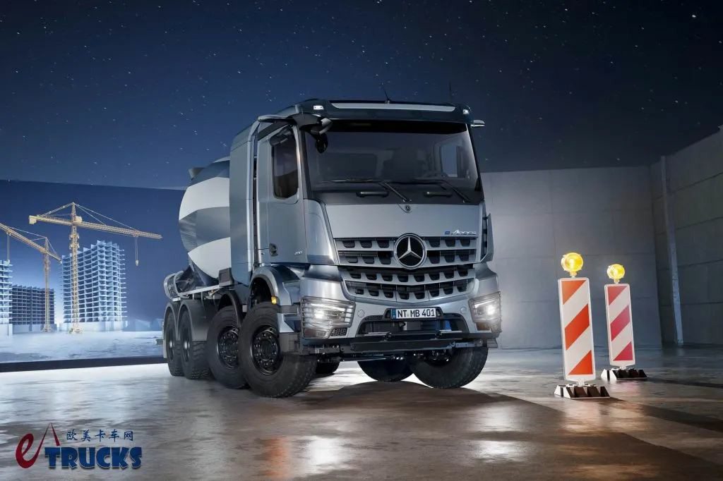 主打高可靠性，奔驰eArocs 400纯电动工程车来袭，实拍带你看看实力几何 - 第9张