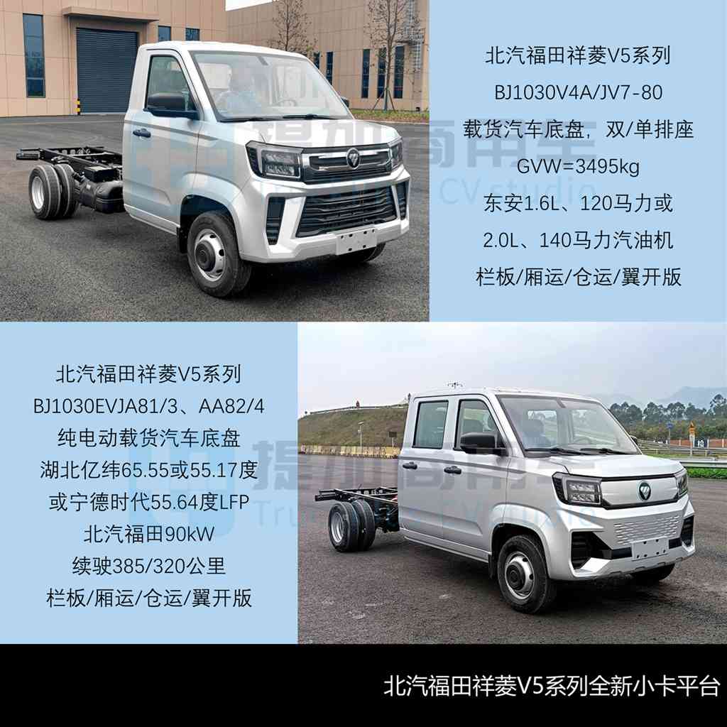 东风联手本田科研推出燃料电池轻卡，祥菱V5全新小卡来袭，2025年4月期公示N类中/轻/微卡新品盘点 - 第3张