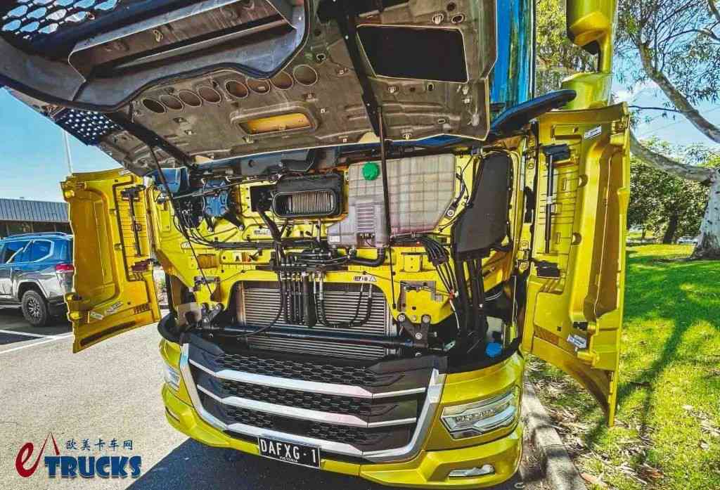 660匹达夫王来袭!竟用康明斯发动机?澳版达夫XG+牵引车实拍评测 - 第12张 - 提加商用车网 660匹达夫王来袭!竟用康明斯发动机?澳版达夫XG+牵引车实拍评测 - 第12张