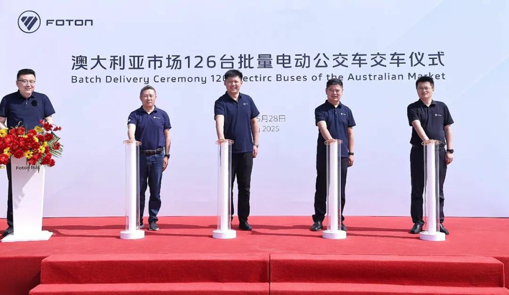 北汽福田首批126辆电动公交车交付澳大利亚,创纪录订单开启零排放革命 - 第1张 - 提加商用车网 北汽福田首批126辆电动公交车交付澳大利亚,创纪录订单开启零排放革命 - 第1张