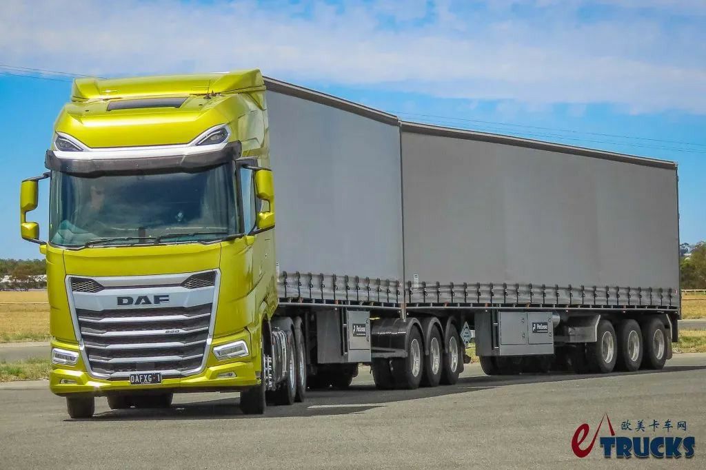 660匹达夫王来袭!竟用康明斯发动机?澳版达夫XG+牵引车实拍评测 - 第4张 - 提加商用车网 660匹达夫王来袭!竟用康明斯发动机?澳版达夫XG+牵引车实拍评测 - 第4张