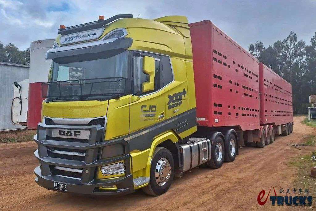 660匹达夫王来袭!竟用康明斯发动机?澳版达夫XG+牵引车实拍评测 - 第1张 - 提加商用车网 660匹达夫王来袭!竟用康明斯发动机?澳版达夫XG+牵引车实拍评测 - 第1张