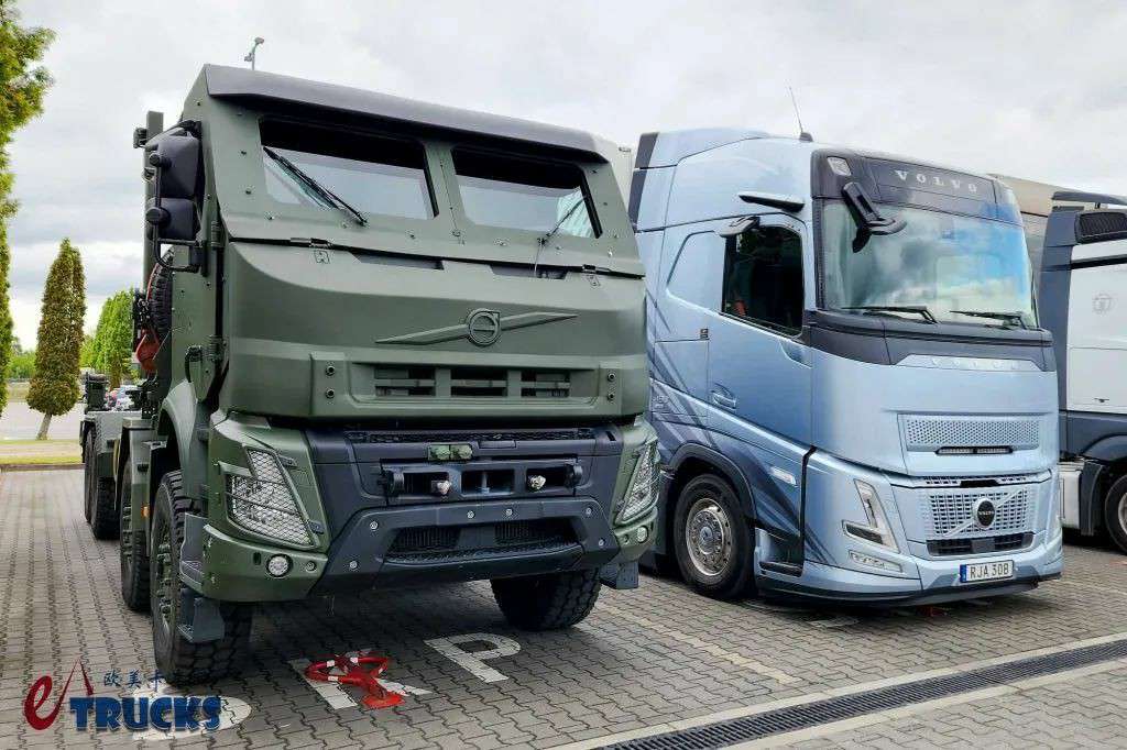8×8驱动+防弹驾驶室,性能超强悍!实拍沃尔沃FMX军用越野重卡,和民用卡车有什么区别? - 第7张 - 提加商用车网 8×8驱动+防弹驾驶室,性能超强悍!实拍沃尔沃FMX军用越野重卡,和民用卡车有什么区别? - 第7张
