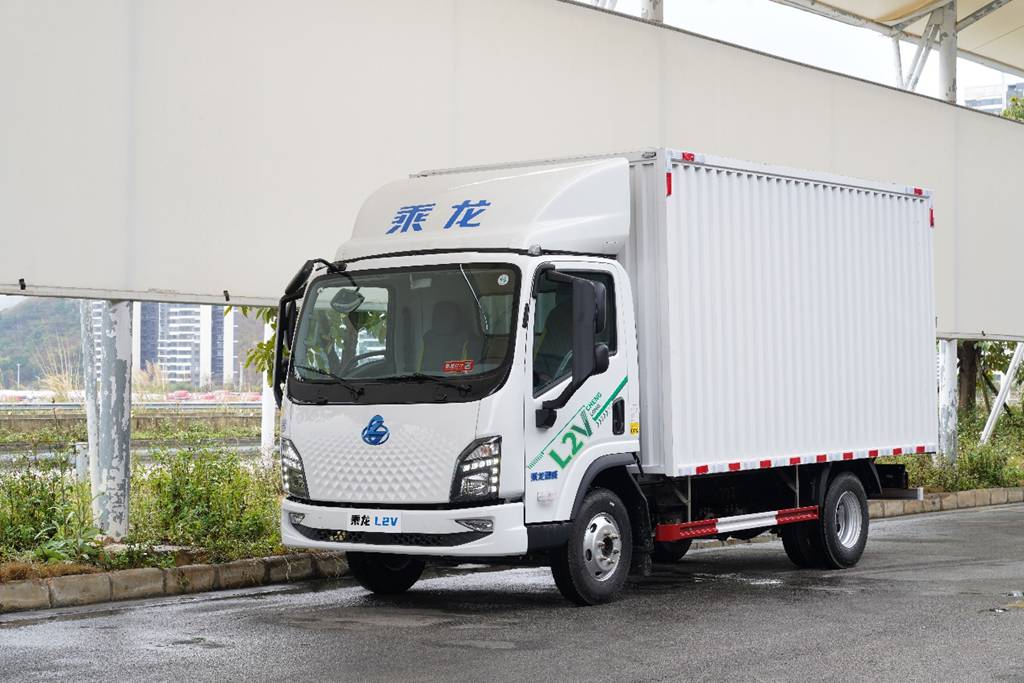 450km超长续航!乘龙L2V大电量轻卡城配运输无忧 - 第1张 - 提加商用车网 450km超长续航!乘龙L2V大电量轻卡城配运输无忧 - 第1张