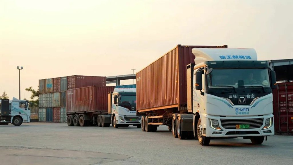 零碳实录!徐工新能源重卡刷新港口物流“含绿量” - 第2张 - 提加商用车网 零碳实录!徐工新能源重卡刷新港口物流“含绿量” - 第2张