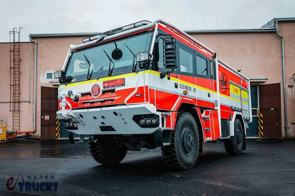 风冷V8+全轮转向,通过性超强!如此短小精悍的太脱拉Force消防车见过吗 - 第1张 - 提加商用车网 风冷V8+全轮转向,通过性超强!如此短小精悍的太脱拉Force消防车见过吗 - 第1张