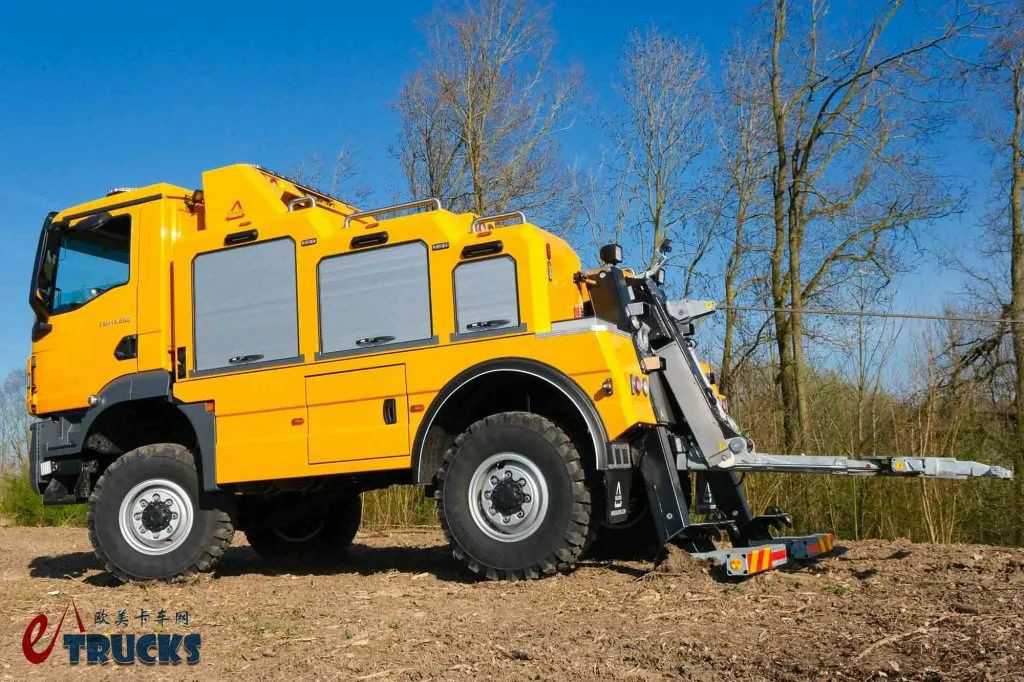 4×4全驱越野性能强,车身结构超紧凑!曼恩TGM四驱清障车实拍 - 第13张 - 提加商用车网 4×4全驱越野性能强,车身结构超紧凑!曼恩TGM四驱清障车实拍 - 第13张