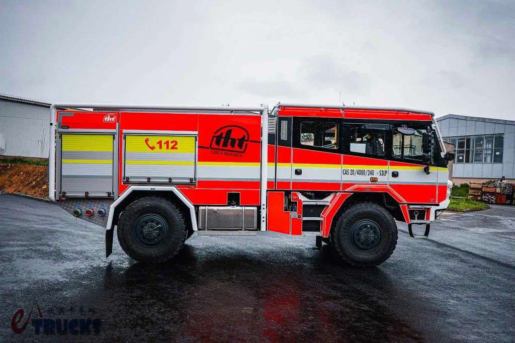 风冷V8+全轮转向,通过性超强!如此短小精悍的太脱拉Force消防车见过吗 - 第16张 - 提加商用车网 风冷V8+全轮转向,通过性超强!如此短小精悍的太脱拉Force消防车见过吗 - 第16张