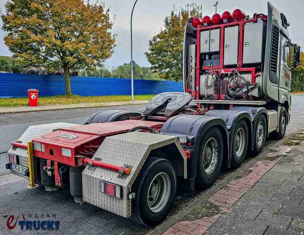 牵引车后还带“挂车桥”?风电运输利器,这台奔驰Actros大件牵引车不一样 - 第17张 - 提加商用车网 牵引车后还带“挂车桥”?风电运输利器,这台奔驰Actros大件牵引车不一样 - 第17张