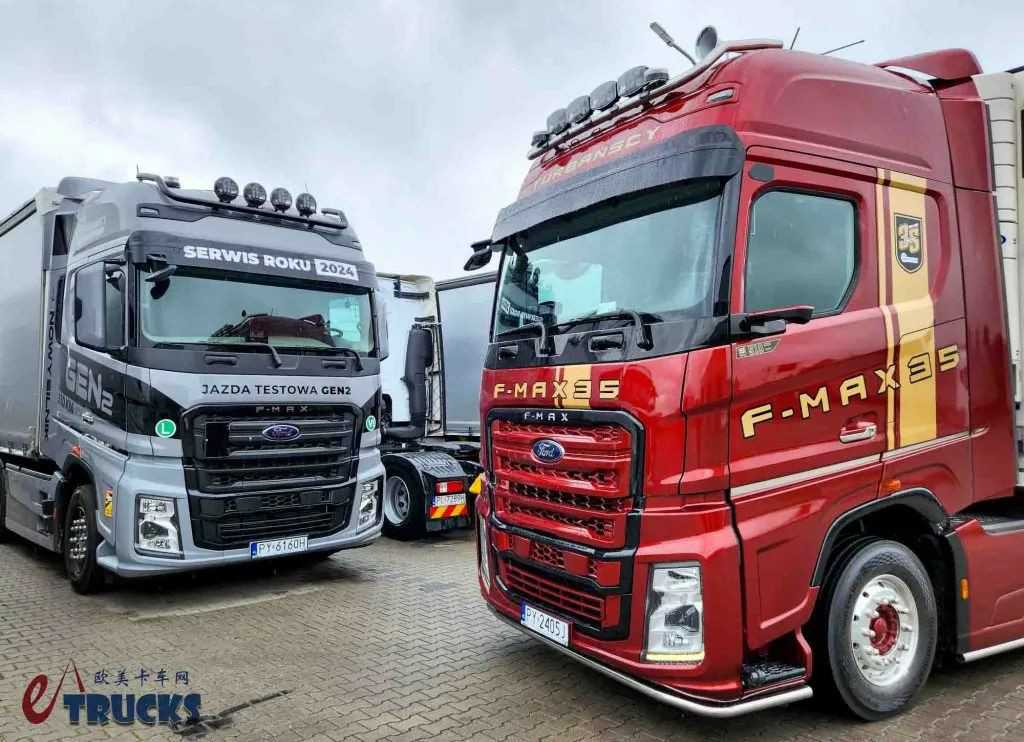 欧洲最具性价比重卡？二代发动机+电子后视镜，福特第二代F-MAX来袭，实拍带您看实力几何 - 第1张