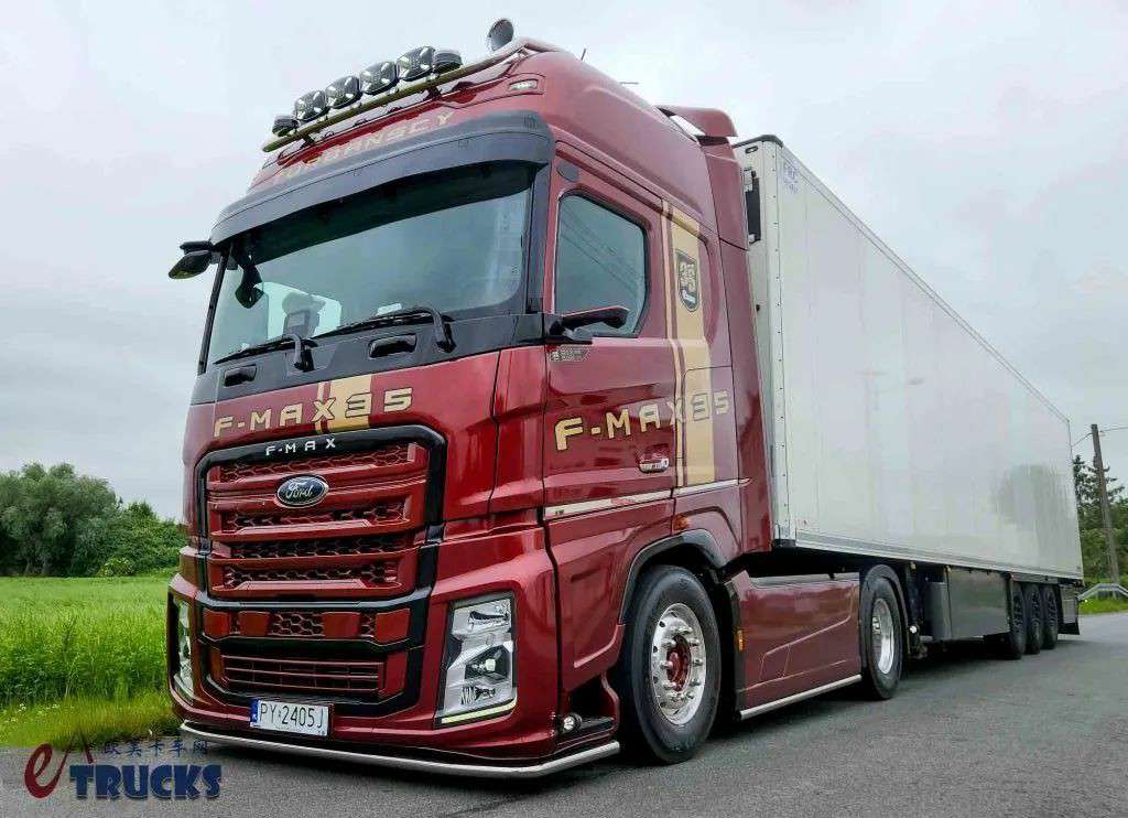 欧洲最具性价比重卡？二代发动机+电子后视镜，福特第二代F-MAX来袭，实拍带您看实力几何 - 第3张