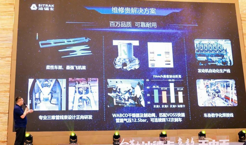 中国重汽汕德卡G7H 720马力燃气牵引车荣耀上市! - 第4张 - 提加商用车网 中国重汽汕德卡G7H 720马力燃气牵引车荣耀上市! - 第4张