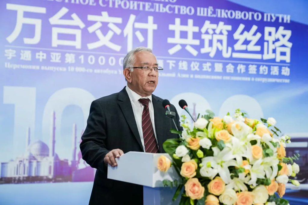 中亚第10000台车辆下线,宇通国际化发展再迎里程碑高光时刻 - 第7张 - 提加商用车网 中亚第10000台车辆下线,宇通国际化发展再迎里程碑高光时刻 - 第7张