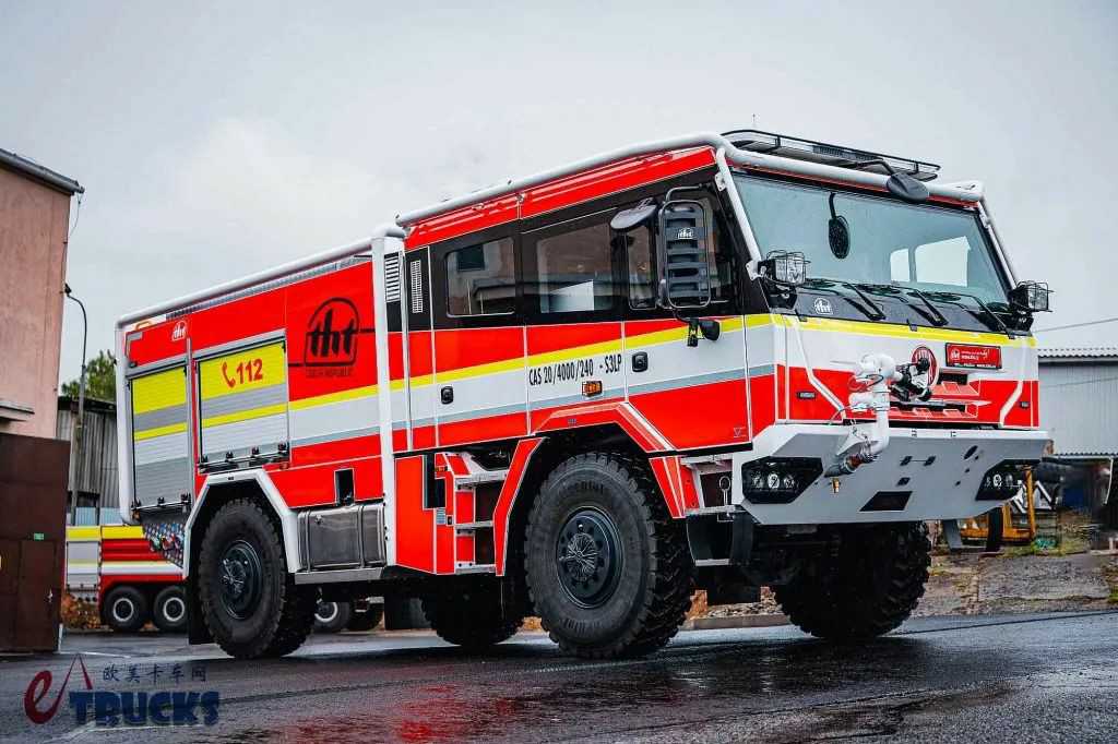 风冷V8+全轮转向,通过性超强!如此短小精悍的太脱拉Force消防车见过吗 - 第9张 - 提加商用车网 风冷V8+全轮转向,通过性超强!如此短小精悍的太脱拉Force消防车见过吗 - 第9张