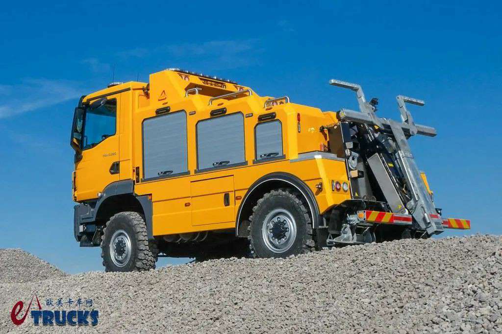 4×4全驱越野性能强,车身结构超紧凑!曼恩TGM四驱清障车实拍 - 第10张 - 提加商用车网 4×4全驱越野性能强,车身结构超紧凑!曼恩TGM四驱清障车实拍 - 第10张